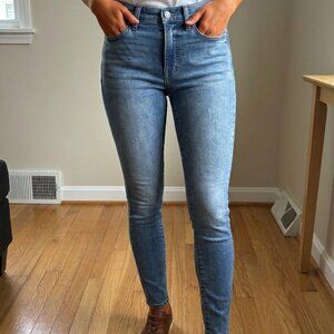 LUCKY BRAND Bridgette High Rise Skinny Jeans Medium Wash 2/26R